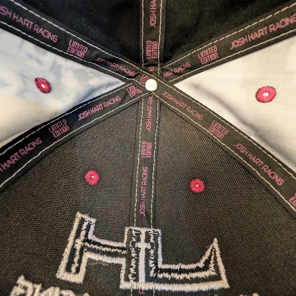 Josh Hart Racing Black and Gray Cap - Picture 7 of 11